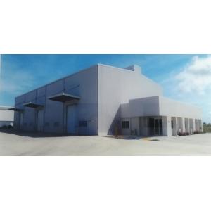 Light Prefab Warehouse Buildings With Office Building / Small Prefab Metal Sheds