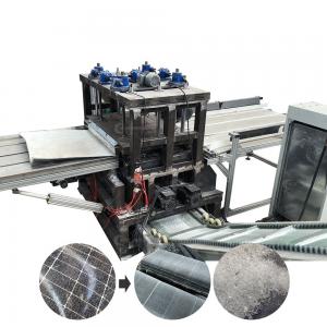 26kW Power Scrap Solar Photovoltaic Panel Glass Remove Machine for Easy Glass Removal