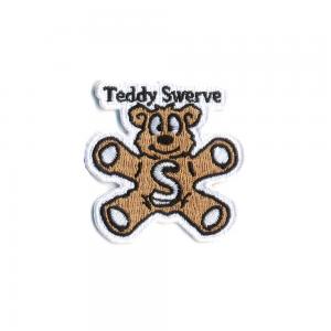 Teddy Bear Iron On Embroidered Patches Polyester Material For DIY Bags