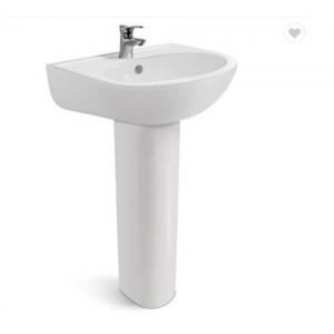 Multi Style Bathroom Wash Basin Integrated Pedestal Wash Basin