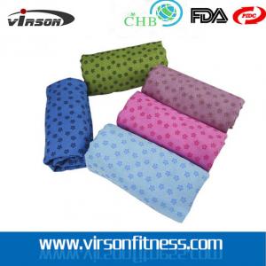China hot sell microfiber yoga mat towel with logo China manufacturer supplier