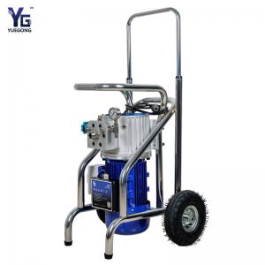 G36 Professional Epoxy Coating Stucco 9L Spraying Machine Airless Diaphragm Pump Four Spray Gun Blue Color Paint Machine