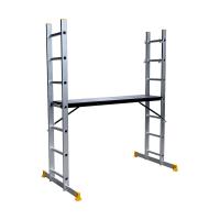China Extendable 150kg 6.2ft Aluminium Scaffolding Ladder on sale