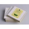 Personalized printed silver embossing self adhesive artpaper labels for green