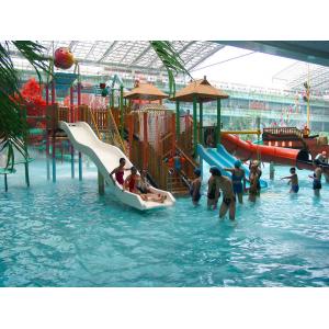 China Indoor / Outdoor Aqua Park Equipment, Kids' Water Playground For Family Fun Customized supplier