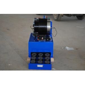 China Hot Selling 2 Inch Hydraulic Pipe Crimping Machine 3kw 4kw Pressure Hose Crimper supplier