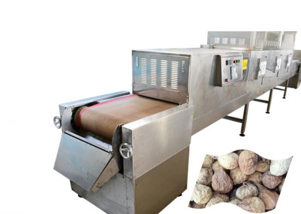 Fast Food Sterilization Equipment , Figs Microwave Drying And Sterilization
