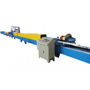 China 42mm Cutting Power 4KW PU Foam Rolling Shutter Door Forming Machine With Material Thickness 0.7-1.0mm supplier