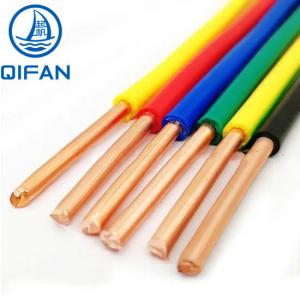 Single Core Non-Sheathed H07V-U Wire with Thermoplastic PVC Insulation