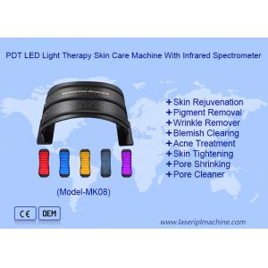Portable PDT LED Light Therapy Skin Care Machine With Infrared Spectrometer