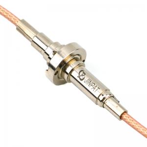 China Small Slip Ring With RF Coaxial Connector with Excellent Anti-inteference Capacity supplier