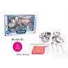 China 36 Pcs Stainless Steel Kitchen Set Children's Play Toys Pretend Play Cookware wholesale