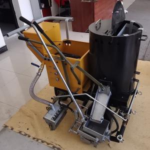 China Hydraulic Road Line Marking Machine Thermoplastic Striping Equipment PLC Control supplier