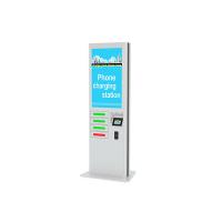 China Remote Advertising Phone Charging Kiosk with Digital Lockers And 43 inch LCD on sale