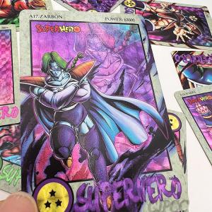 Custom Trading Cards Game Holographic Foil 300gsm Art Paper For Kids