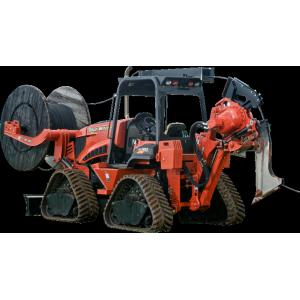 RT120 Quad Undercarriage Continous Rubber Tracks 450x86ARBX42 for Ditch Witch RT120/RT115