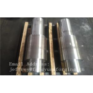 China Open Die Forged Alloy Steel Carbon Steel Shaft / Forging Products supplier