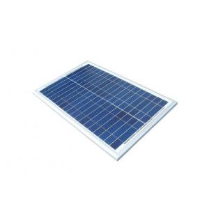 China Aluminium Frame Solar Panel Solar Cell / Poly Solar Panel For Solar Tracking Device supplier