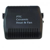 China Black Fan Portable Car Heaters Plastic Material With Cool / Warm Switch on sale