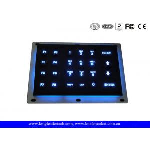 China Illuminated Industrial Numeric Keypad Panel Mount With 6x4 Matrix Keys supplier