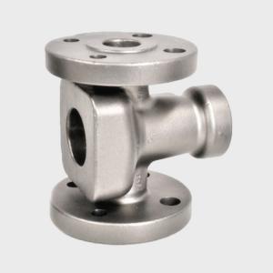 China Stainless Steel Investment Casting Valve Parts  , Water Pump Valve Body Casting supplier