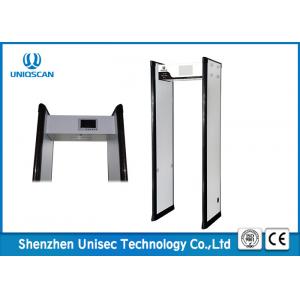 8/16/24 zones optional with 7 inch LCD screen door frame metal detector, wholesale high quality infrared metal detector