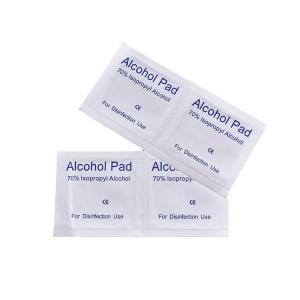 Disposable Non Woven 70% Isopropyl Alcohol Prep Pads For Disinfection Use