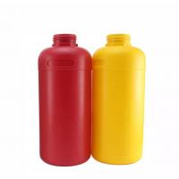 China 1L Plastic Chemical Bottle Ink Empty Chemical Storage Bottles With Caps on sale
