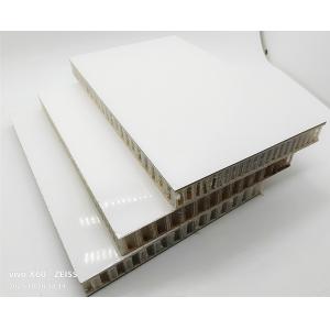 Glossy White Fiberglass PP Honeycomb Sandwich Panels For Dry Freight Truck/Van/Caravan