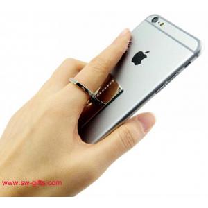 China Luxury Crystals Diamond Finger Ring Holder Grip Your Mobile Phone Hand Holder Stand supplier