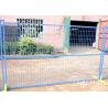 China Commercial Construction Sites Temporary Mesh Fence With 25*25 Mm Frame Outside Diameter wholesale