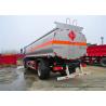 FOTON Auman Stainless Steel Oil Tanker Truck For Diesel Oil / Crude Oil