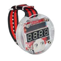 China Precision Electronic Kit Big Time Watch Kit 80g Weight With 4 Digit 7 Segment Display on sale