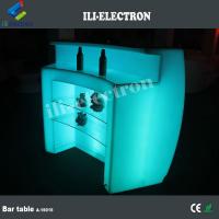 China PE Plastic led lighting furniture led portable bar on sale