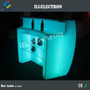 PE Plastic led lighting furniture led portable bar