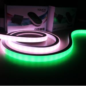 Top View Silicon ip68 waterproof dream color flex strip 24V 60 pixel dmx rgb led neon flex square