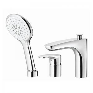 Built In Round Bathtub Hand Shower Single Handle F2F9028-1C