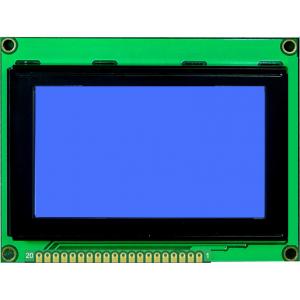 China STN Mode Lcd Graphic Display 128x64 Arduino With Blue Backlight supplier