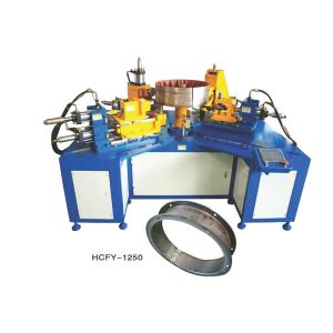 China Axial Flow Fan Flange Making Machine Flange Forming Machine supplier