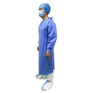 OEM ODM Blue SMS Medical Isolation Gowns Hospital Uniform Doctor Use