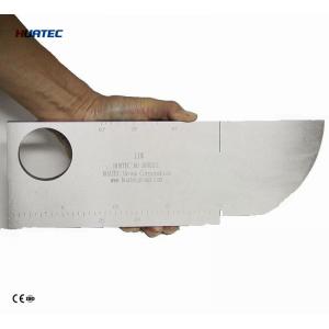 HUATEC IIW V1 Ultrasonic Calibration Blocks , calibration gage blocks BS 2704 ISO2400 DIN 54120