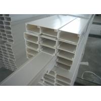 China White Grey PVC Electrical Cable Tray Lvd For Wiring Wire Duct on sale