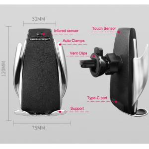 China Fireproof PC ABS Universal Cell Phone Car Mount Type C USB Port DC 5V/9V supplier