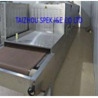 China Microwave Drying Sterilization Teflon Conveyor Belt For Wood Furniture on sale