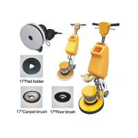 China Electric Single Disc Carpet Floor Cleaning Machine , Aluminium Chassis on sale