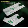 China 100% fully biodegradable compostable nonwoven shopping bag, cornstarch 100% biodegradable compostable plastic supermarke wholesale