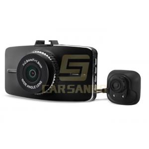 China Dual Channel Vehicle Dash Camera Dvr , 3 Inch Front And Rear Recording Dash Cam supplier