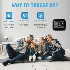 China Smart Thermostat | WiFi/7-Day Programming, Efficient Temperature Control Choice wholesale