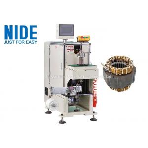 Single side Inuction Motor Stator Winding Lacing Machine / Lacing speed 0.7S/slot