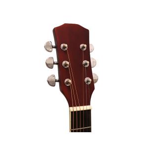 China China Guitars for Sale 6 String 38 inch Acoustic Guitar 40 Advancing Student Cutaway Acoustic Electric Guitar(AF238CE) supplier